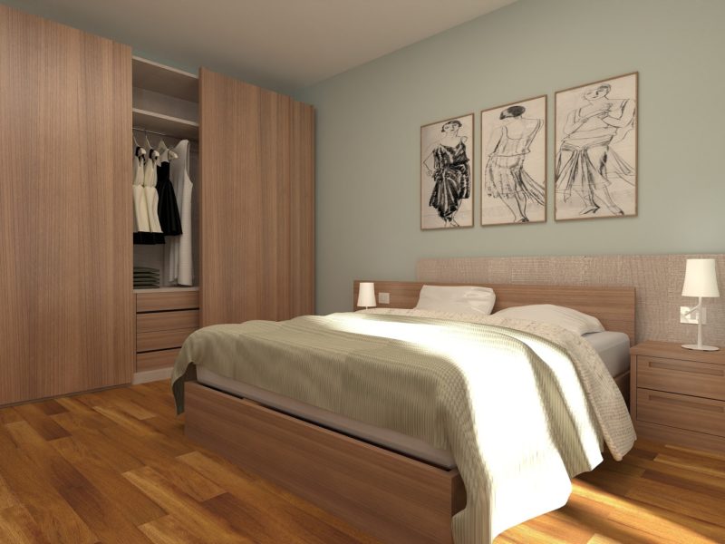 Render (1) camera da letto Oriana Giovanni Cappellini architetto